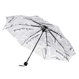 創意報紙圖案傘