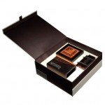 高檔紅木三件套名片夾+筆筒+鎮紙