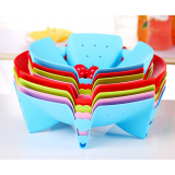 花朵型創意時尚愛心水果盤活動小禮品定制