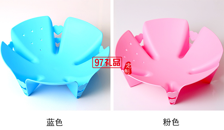 花朵型創意時尚愛心水果盤活動小禮品定制