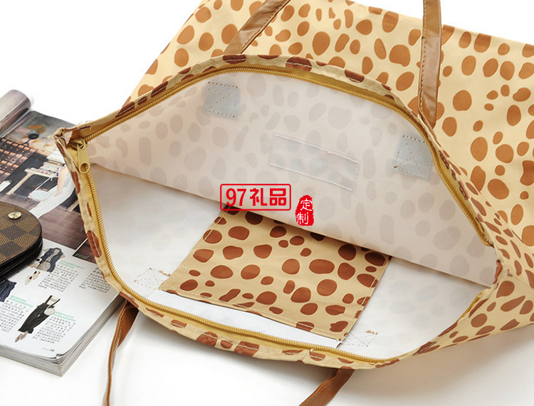 雜志封面時尚 購物袋大容量環保購物手拎活動小禮品定制