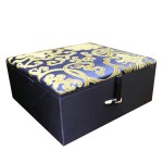 中式錦緞首飾盒首飾收納盒耳環盒飾品收納盒定制公司廣告禮品