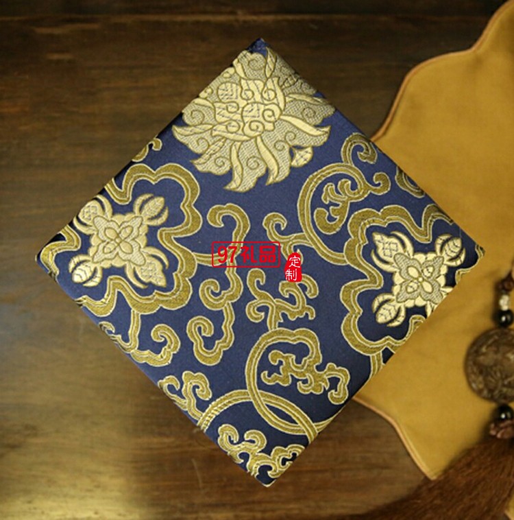 中式錦緞首飾盒首飾收納盒耳環盒飾品收納盒定制公司廣告禮品