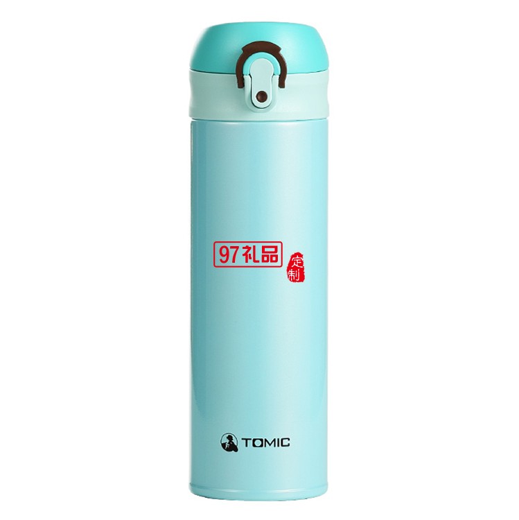 商務彈跳杯  不銹鋼保溫杯 真空杯 可定制LOGO 