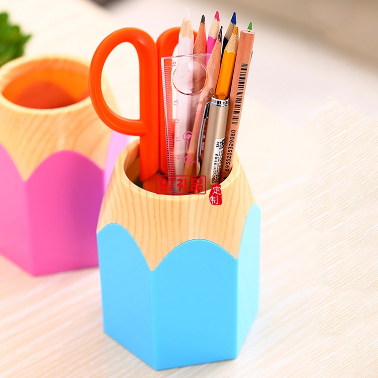 創意鉛筆式多功能筆筒
