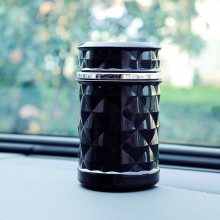 車載煙灰缸  創意阻燃煙灰缸led燈