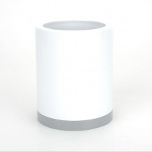 創易雙色圓形多功能筆筒