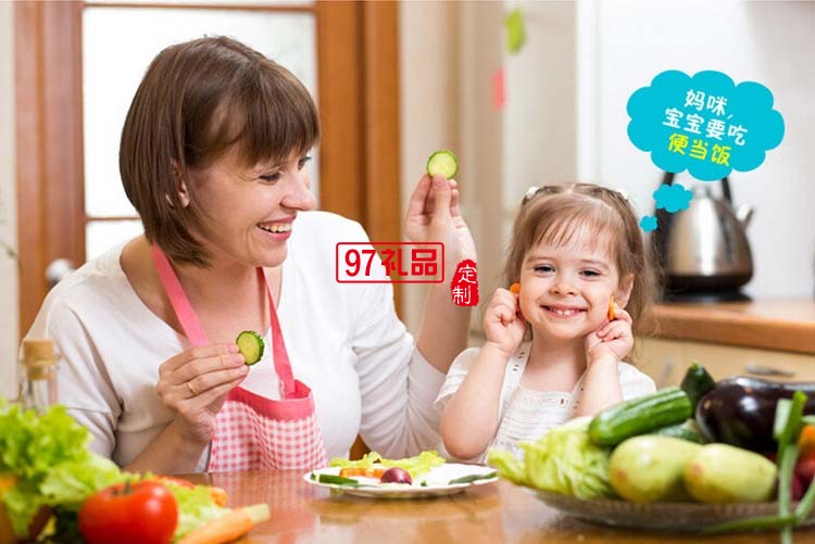 定制飯盒 可愛(ài)雙層便當(dāng)盒 壽司盒