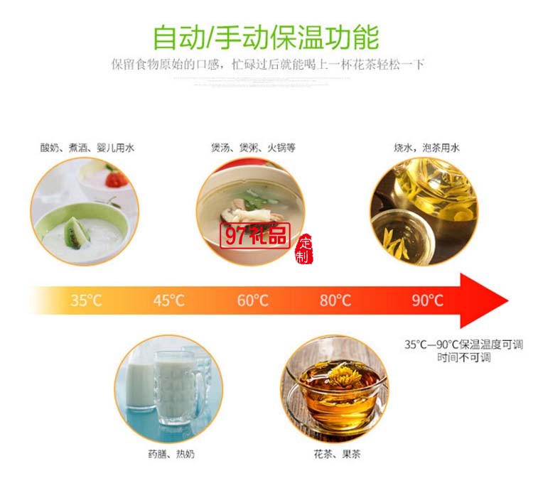 定制禮品  高檔禮品 多功能加厚玻璃養生壺 全自動智能養生壺