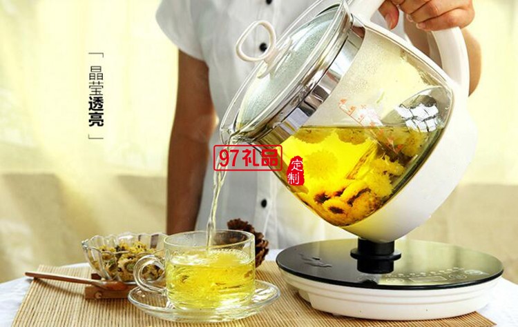 定制水壺 多功能玻璃養生壺智能變頻節能保溫電熱壺