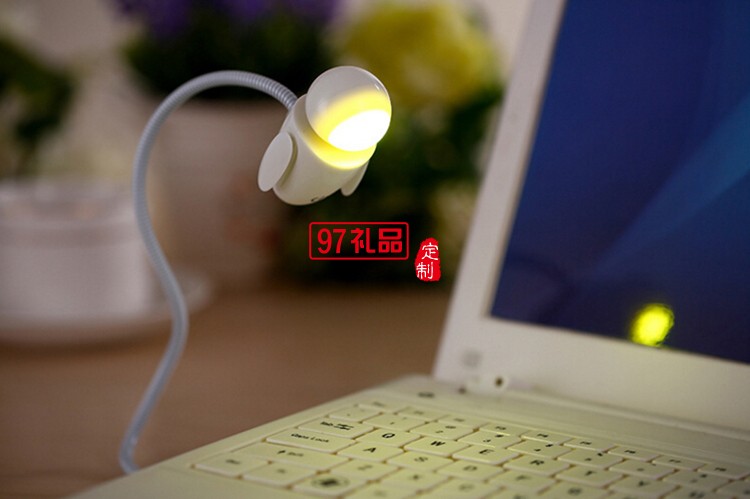 定制小臺燈 USB機器娃小夜燈