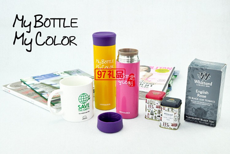 oppo定制保溫杯 創意繽紛直身杯