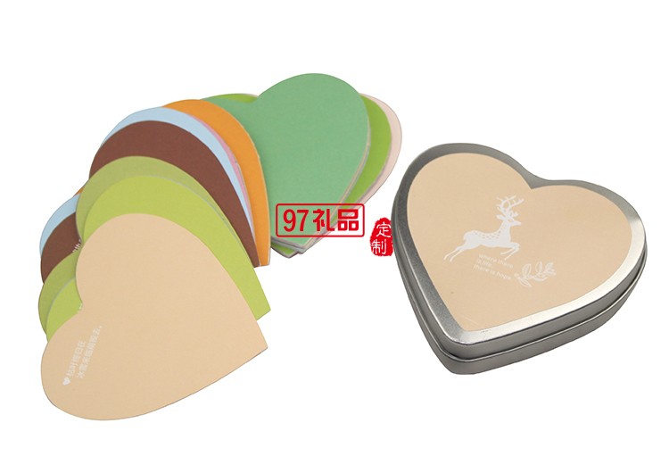 創意便簽本愛心馬鐵口