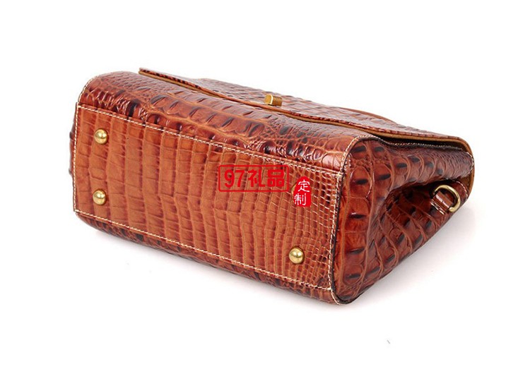 鱷魚(yú)紋女生單肩包