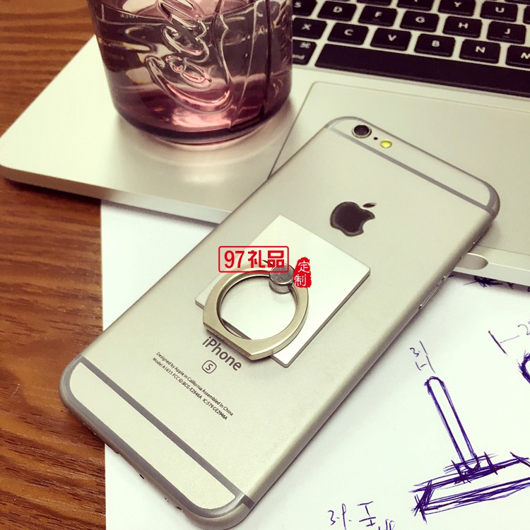 中國移動定制 創意360度旋轉蘋果IPHONE5 手機指環支架 