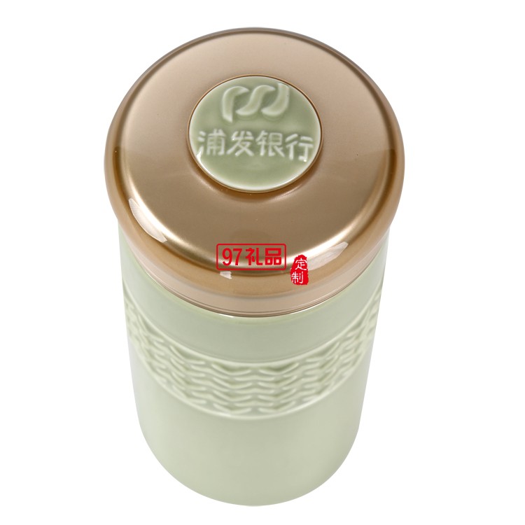 隨行杯辦公杯商務禮贈浦發銀行定制案例