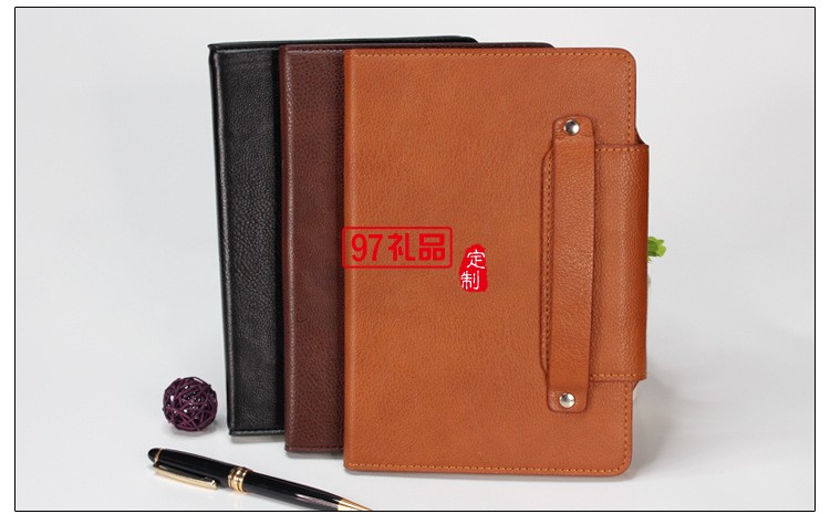 中媒集團定制商務(wù)筆記本 工作記事本訂制LOGO 