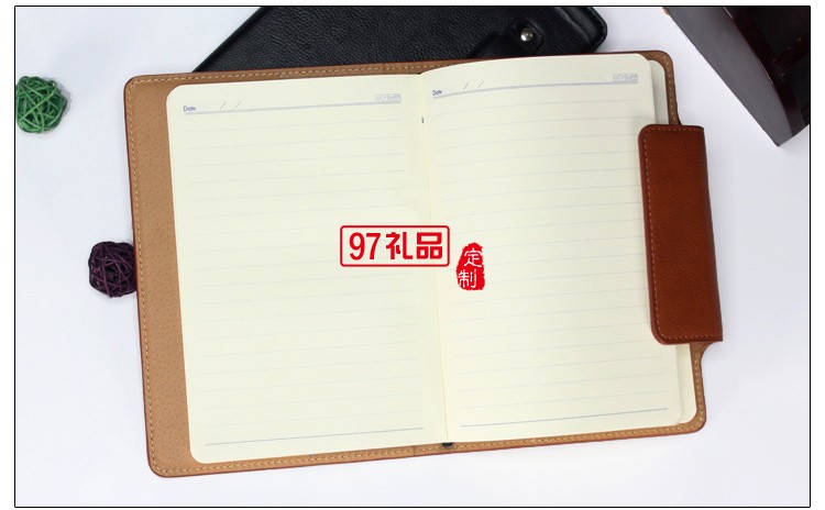 中媒集團定制商務(wù)筆記本 工作記事本訂制LOGO 