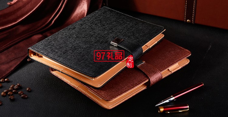 美吉生物訂做筆記本 優質PU皮日記本 記事本定制LOGO