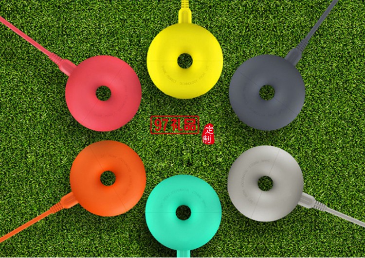 創意甜甜圈智能充電站 電源轉換器 定制公司廣告禮品