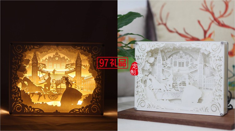 創意家具 疊影燈