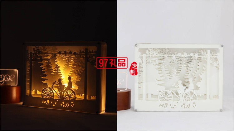 創意家具 疊影燈