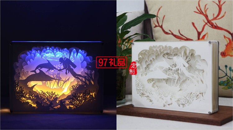 創意家具 疊影燈