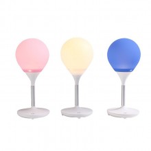 創意硅膠小臺燈氣球燈床頭燈小夜燈定制公司廣告禮品
