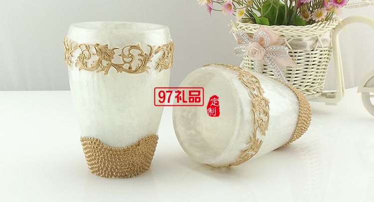 歐式樹脂衛浴五件套酒店用品套件