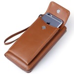 男式真皮手拿包 手機錢包 定制企業LOGO