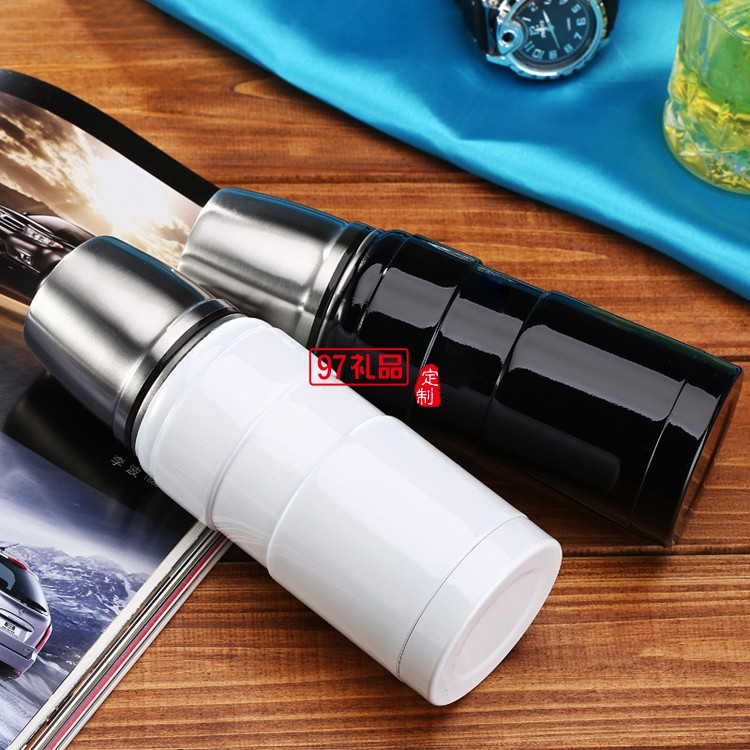 子彈頭不銹鋼保溫杯 定制企業LOGO