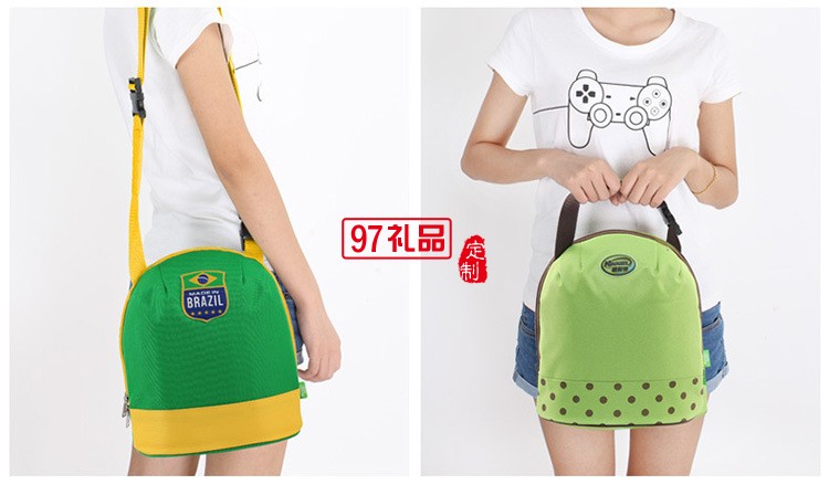  便攜手提斜跨保冷保溫冰包 便當飯盒袋