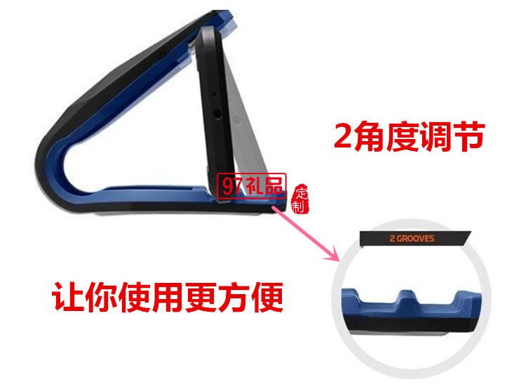 百度定制鱷魚嘴夾式手機支架 企業定制LOGO