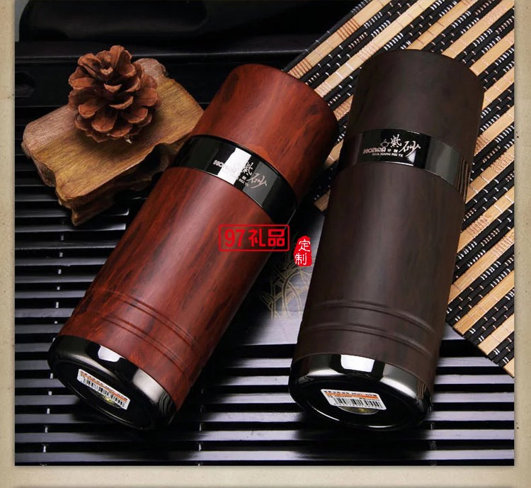 紫砂內膽保溫杯 泡茶禮品杯 養生水杯 商務辦公杯 紫砂杯