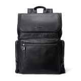 男士商務真皮雙肩背包 旅行包
