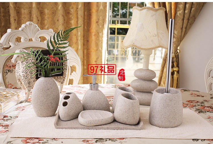 家居樹脂衛浴套裝五件套