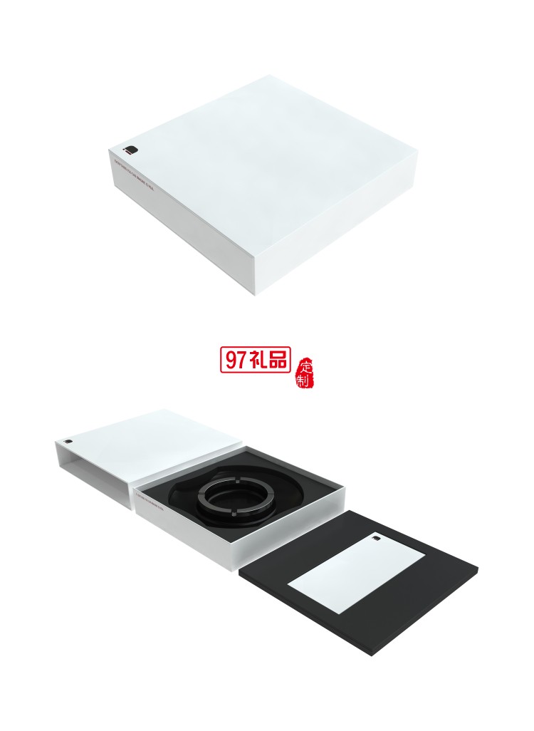 翼形海月煙灰缸高級創(chuàng)意個性辦公室定制公司廣告禮品