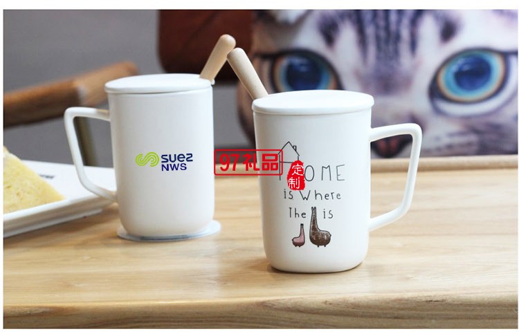 創意陶瓷杯  新款馬克杯 上海升達定制案例