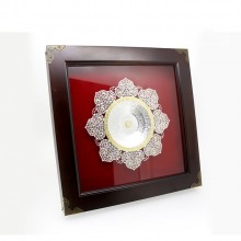 純銀開業禮品  白銀擺件  黃金白銀百順盤