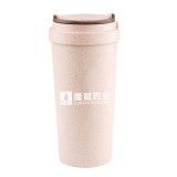 雙層隔熱環保秸稈小麥保溫杯