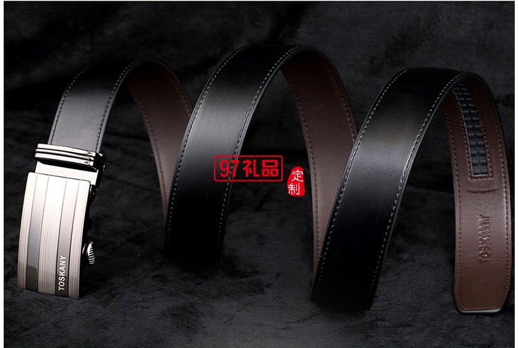 中國銀行定制托斯卡尼男士皮帶TL6620可定制logo
