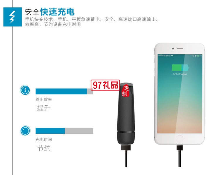 創意迷你應急充電寶 可愛小巧移動電源