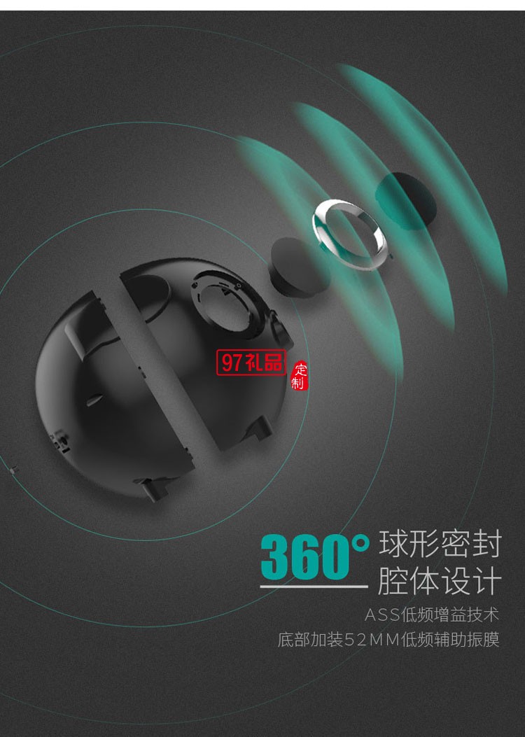 卡通迷你小音響創意藍牙插卡音箱低音炮