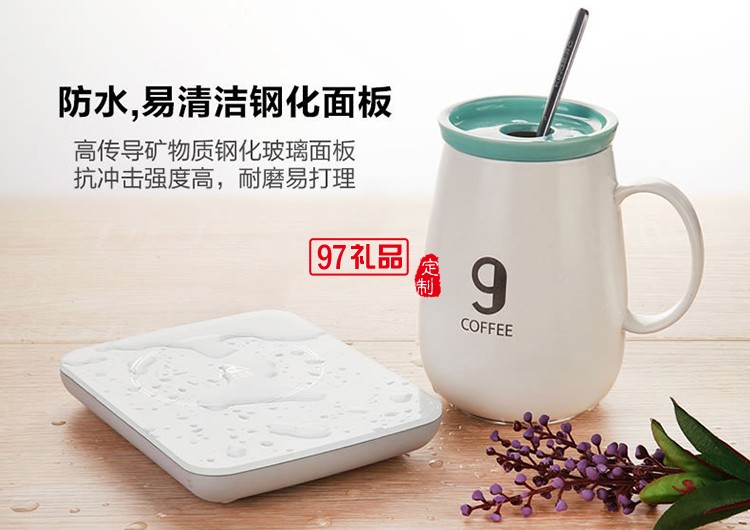 養生55度恒溫馬克杯智能保溫杯 養生能量杯  可定制logo