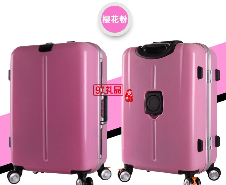 鋁框深框拉桿箱充電行李箱女20寸登機箱密碼旅行箱萬向輪24寸商務