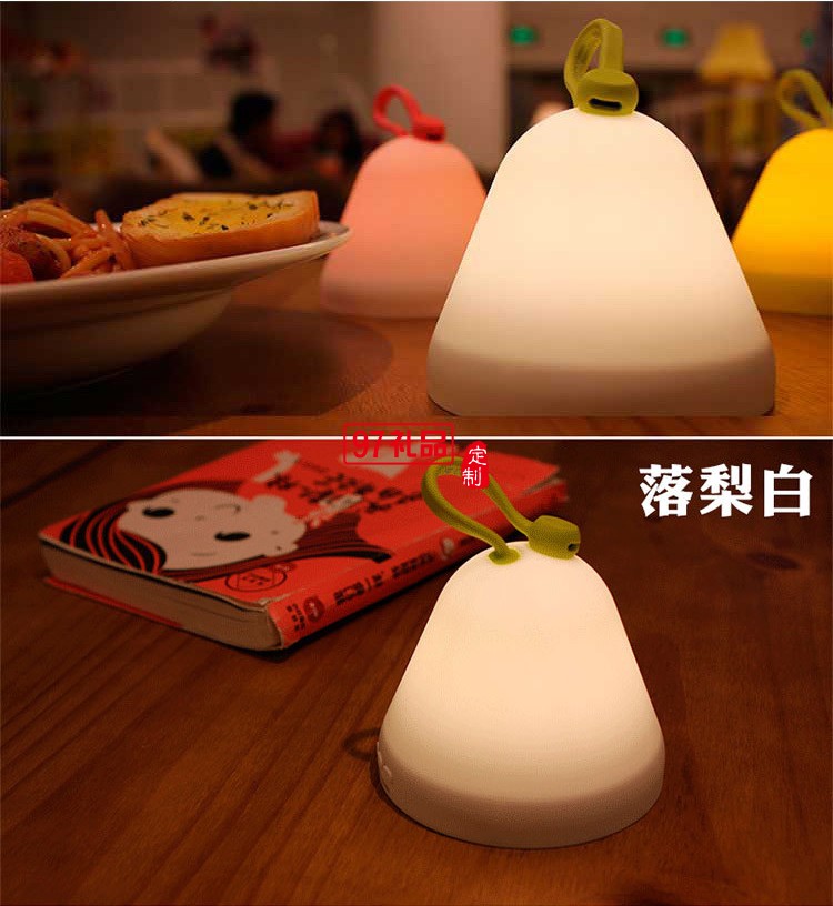 觸摸多功能鬧鐘小夜燈翻翻燈 點(diǎn)陣時鐘溫度計(jì)氛圍燈小臺燈