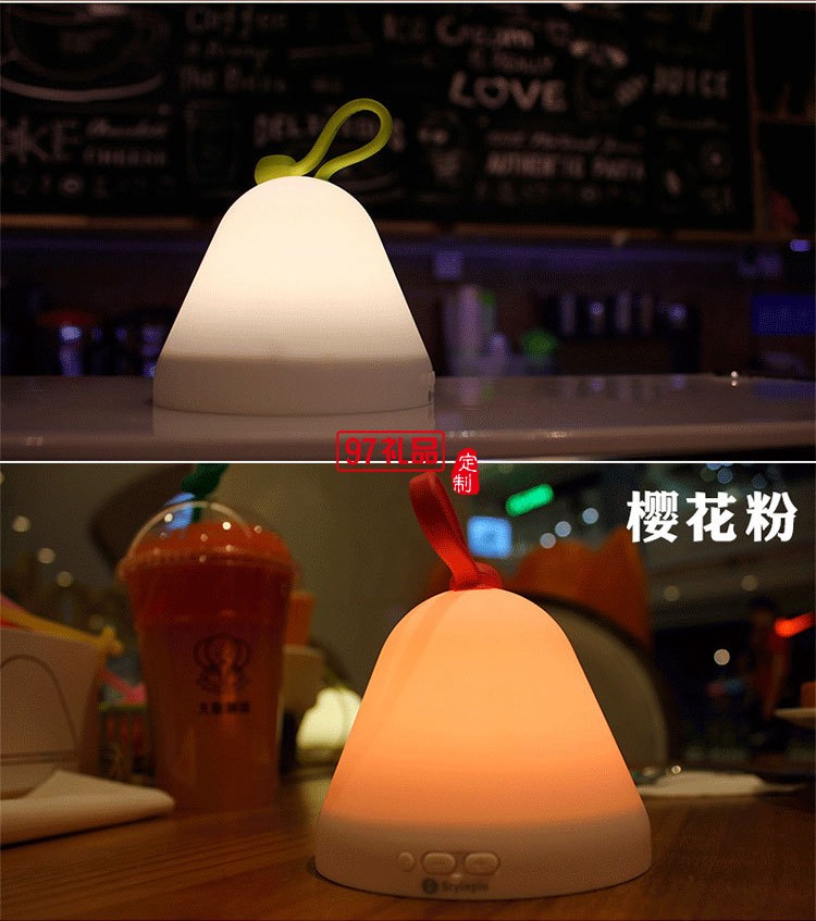 觸摸多功能鬧鐘小夜燈翻翻燈 點(diǎn)陣時鐘溫度計(jì)氛圍燈小臺燈