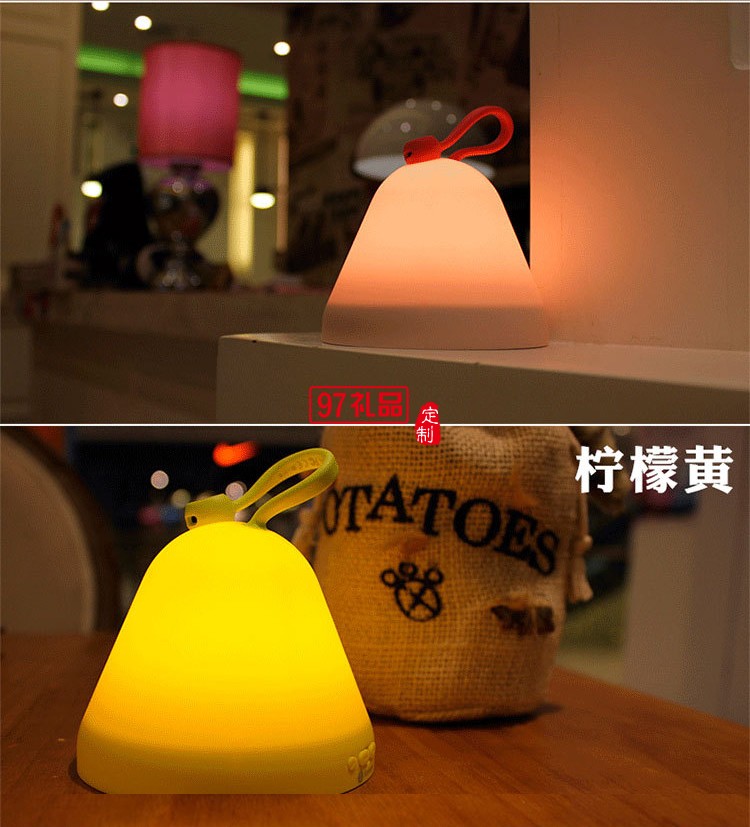 觸摸多功能鬧鐘小夜燈翻翻燈 點(diǎn)陣時鐘溫度計(jì)氛圍燈小臺燈