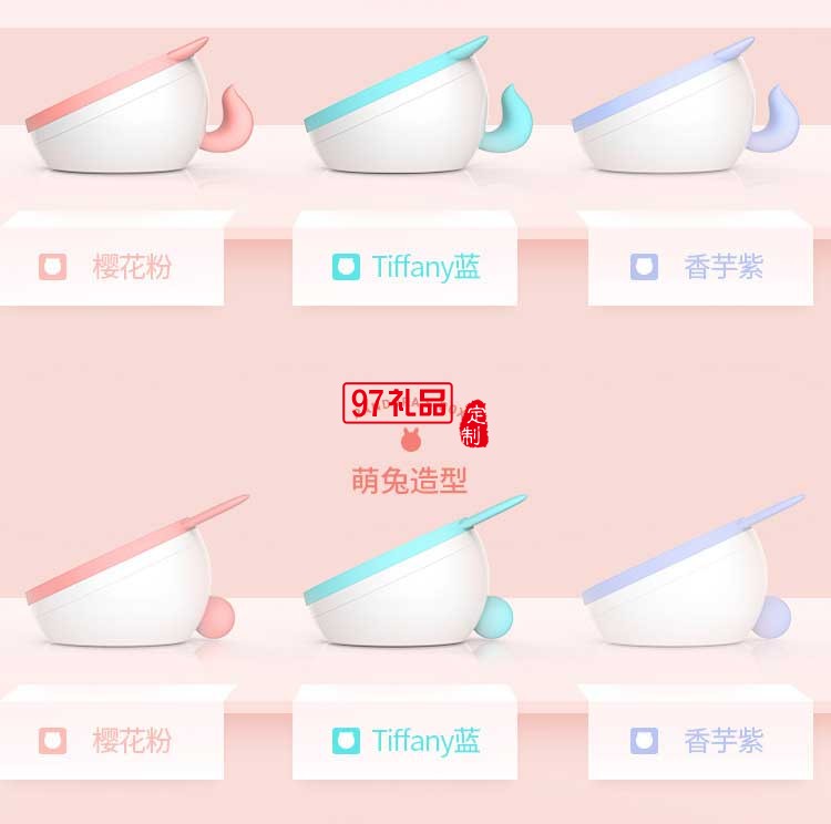 萌寵化妝鏡燈 化妝鏡臺燈小夜燈儲物燈觸摸自然光角度可調