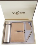商務四件套 平裝本 保溫杯 筆 名片盒 優來測定制LOGO